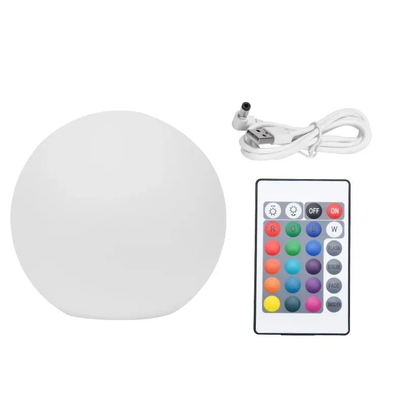 Wasserdichte Solar-Gartenballlampen – RGB LED Beleuchtung für außen