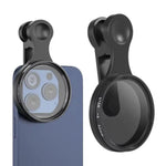 Smartphone-Polarisationsfilter 52 mm mit Universalklemme
