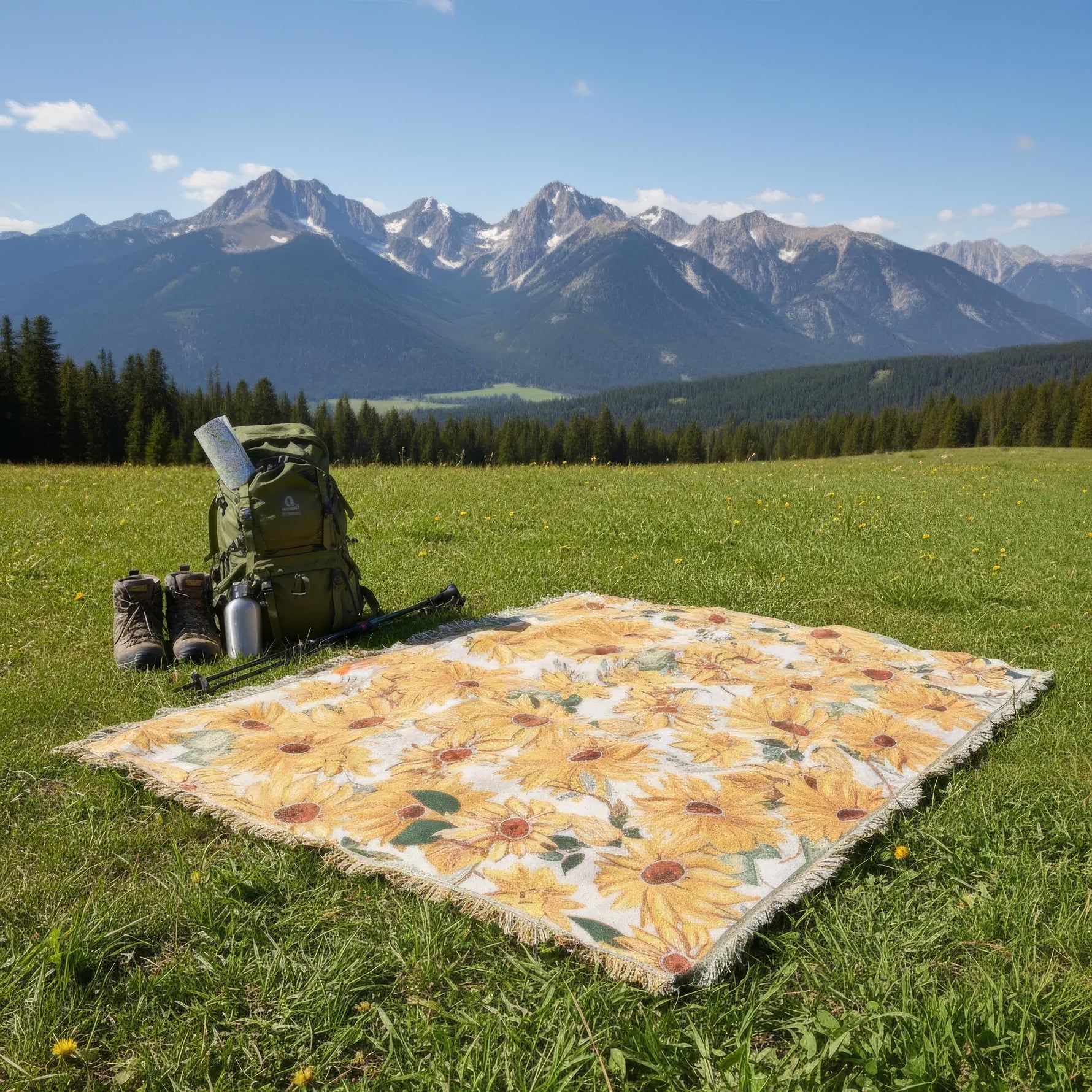 LuxePique – Waterproof Picnic Blanket for Every Adventure