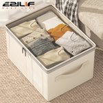 Foldable Wardrobe Organizer with Lid | Spacious Storage Solution