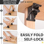 SmartHinge – Space-saving folding hinge for every home!