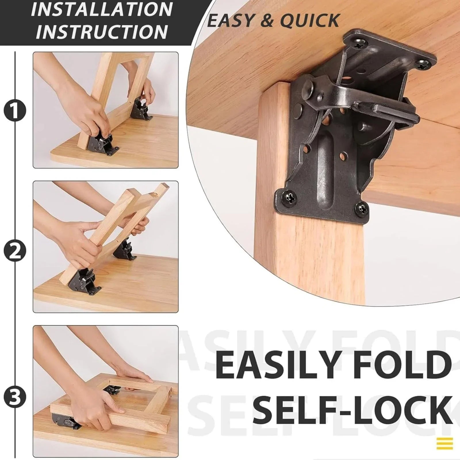 SmartHinge – Space-saving folding hinge for every home!