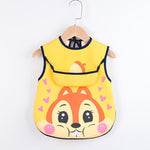 Schürze für Babys mit Taschen zum Malen und Essen