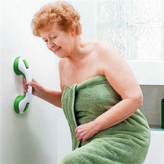 Sicherheitsgriff mit Vakuum-Saugnäpfen für Bad und Dusche