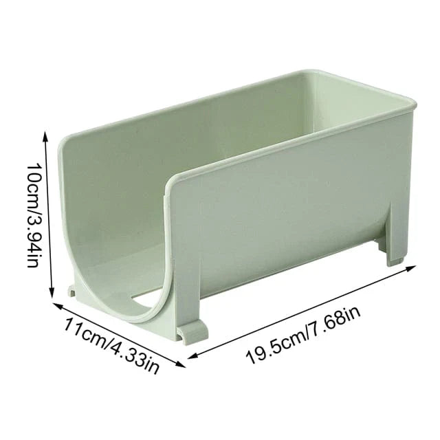Transparenter 2-stufiger Rollwagen Organizer