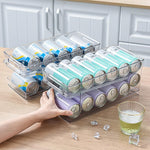 Transparenter 2-stufiger Rollwagen Organizer