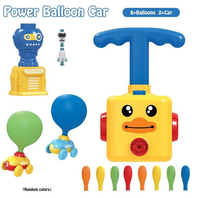 2-in-1 Ballonwerfer & Spielzeugauto | FunLaunch