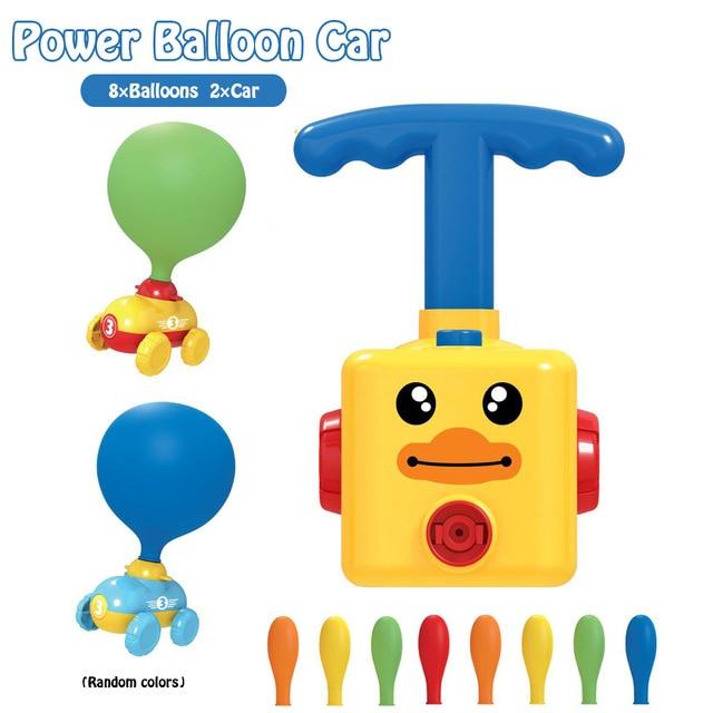2-in-1 Ballonwerfer & Spielzeugauto | FunLaunch