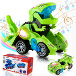 Transformationsspielzeug Dino-Auto mit Licht und Geräuschen