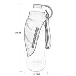 Praktische 2-in-1 Wasserflasche für Hunde (580 ml)