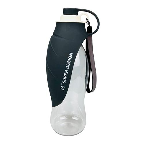 Praktische 2-in-1 Wasserflasche für Hunde (580 ml)