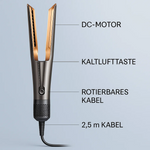 All-in-One Haartrockner und Glätteisen für perfektes Haarstyling