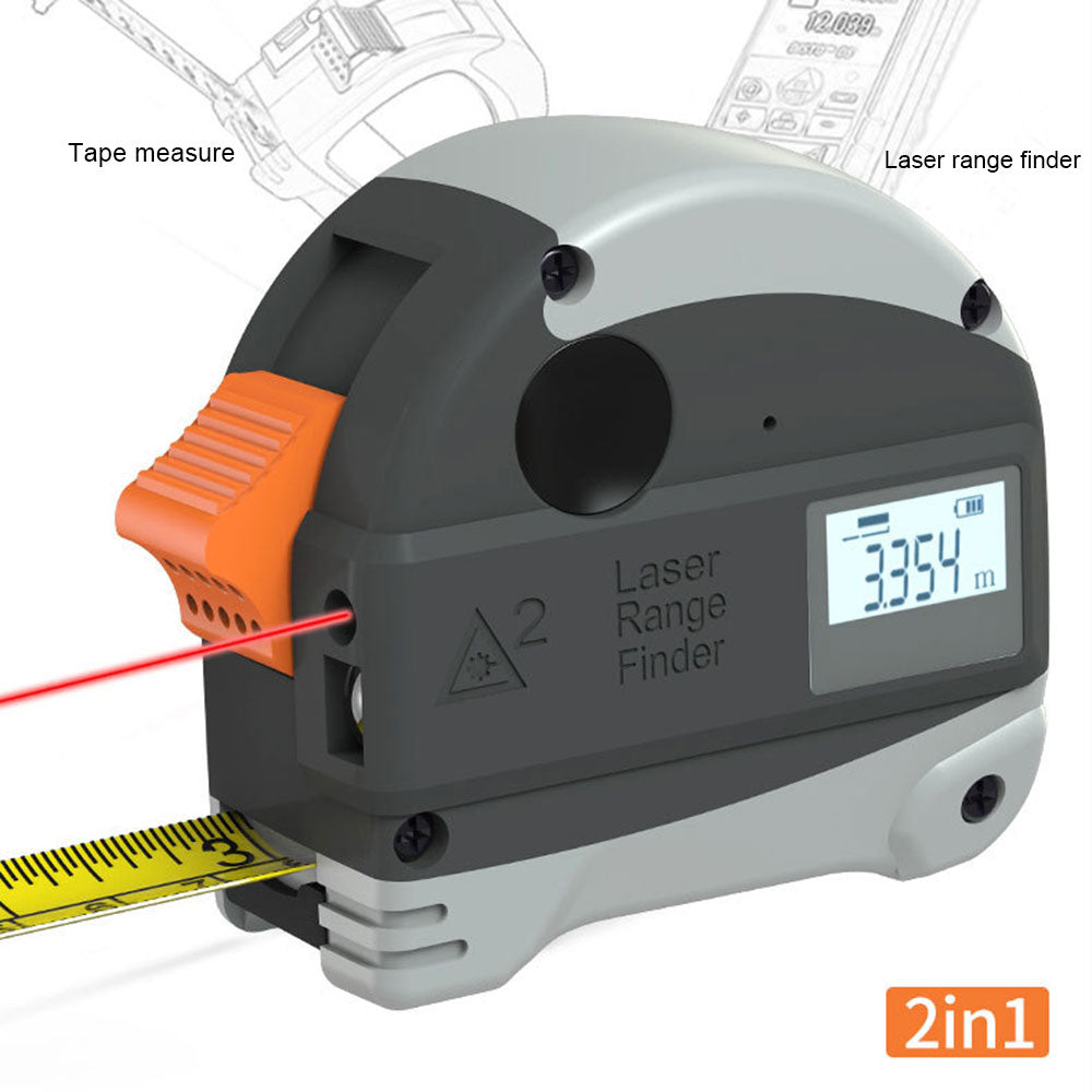 Präzises 2-in-1 Laser-Messgerät | TechMeasure