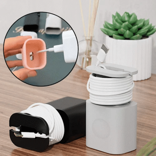 Praktischer 2-in-1 Silikon-Ladegeräteschutz