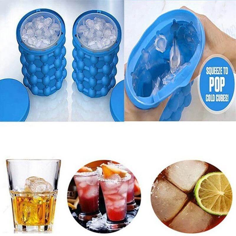 All-in-One Silikon Eiswürfelform | Eiswürfelhersteller
