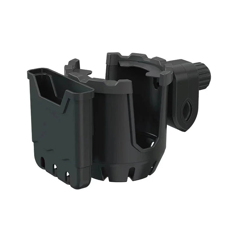 Vielseitiger 2-in-1 Getränke- und Handyhalter für unterwegs