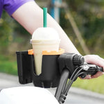 Vielseitiger 2-in-1 Getränke- und Handyhalter für unterwegs