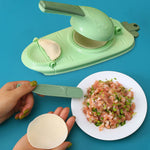 Küchenhilfe für perfekte Teigtaschen – 2-in-1 Teigformer