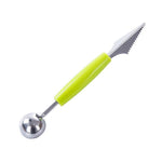 2-in-1 Eiskugel-Löffel und Edelstahl-Messer für Eiscreme
