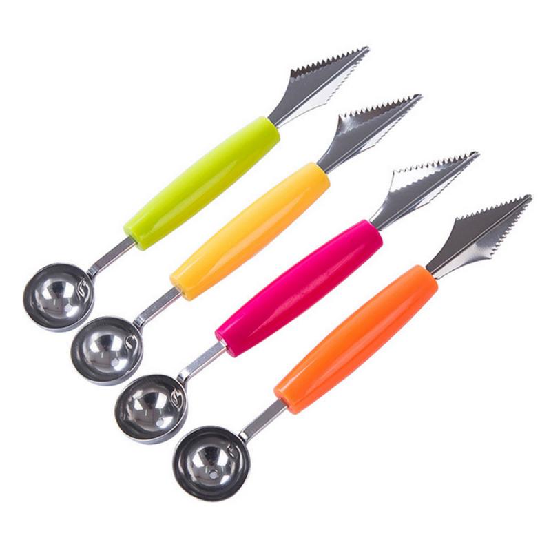 2-in-1 Eiskugel-Löffel und Edelstahl-Messer für Eiscreme