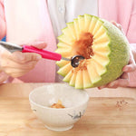 2-in-1 Eiskugel-Löffel und Edelstahl-Messer für Eiscreme