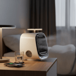Compact Climate Controller and Humidifier – Energy-Saving and Mobile
