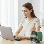 Compact Climate Controller and Humidifier – Energy-Saving and Mobile