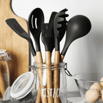 9-teiliges Silikon Küchenhelfer Set | Küchenzauber