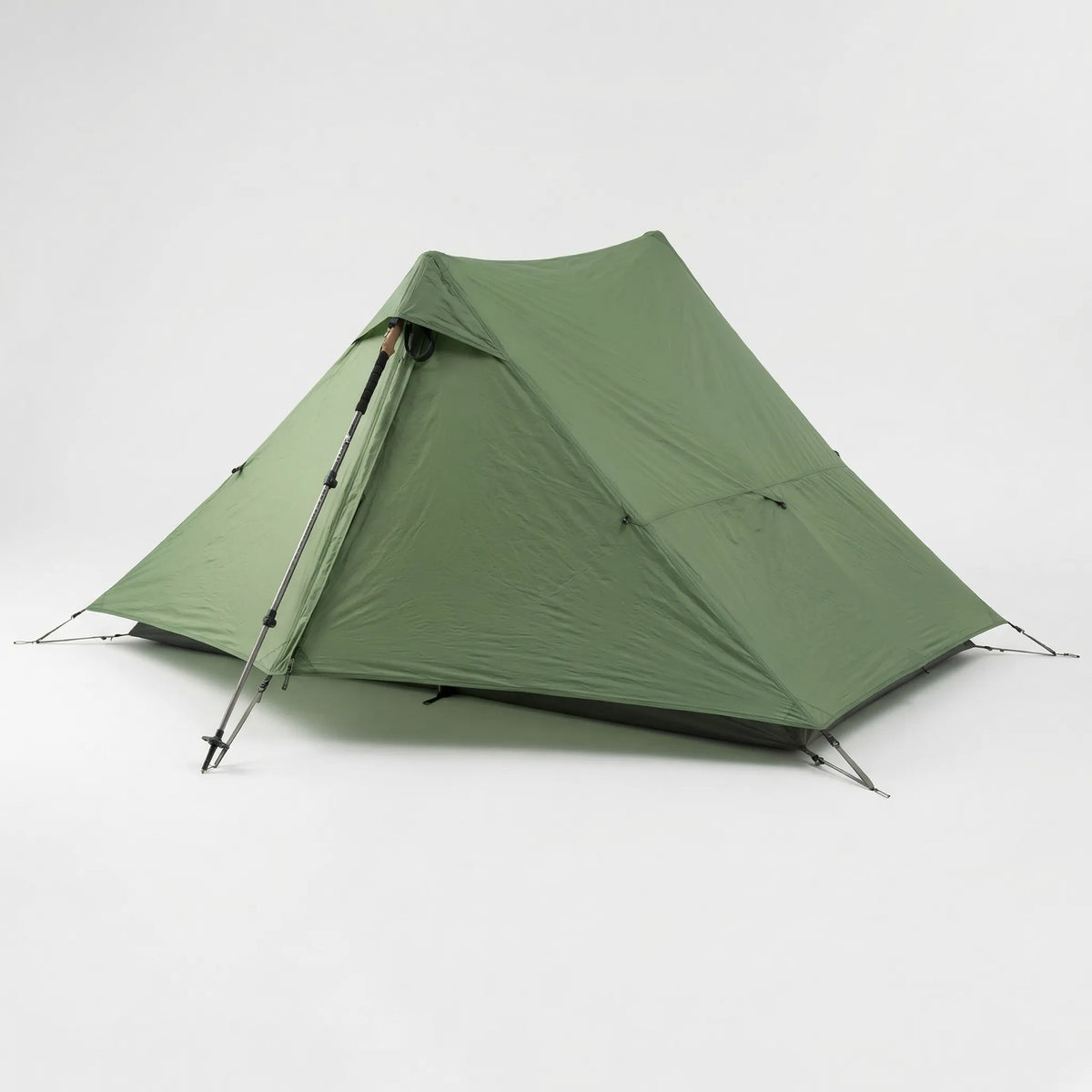Ultralight Backpacking Tent for Two with Trekking Poles