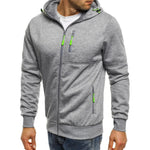 Vielseitige Herren Hoodie-Weste mit praktischem Reißverschluss