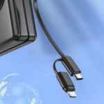 EnergiPower 5-in-1 Powerbank – 15.000mAh mit Schnellladefunktion