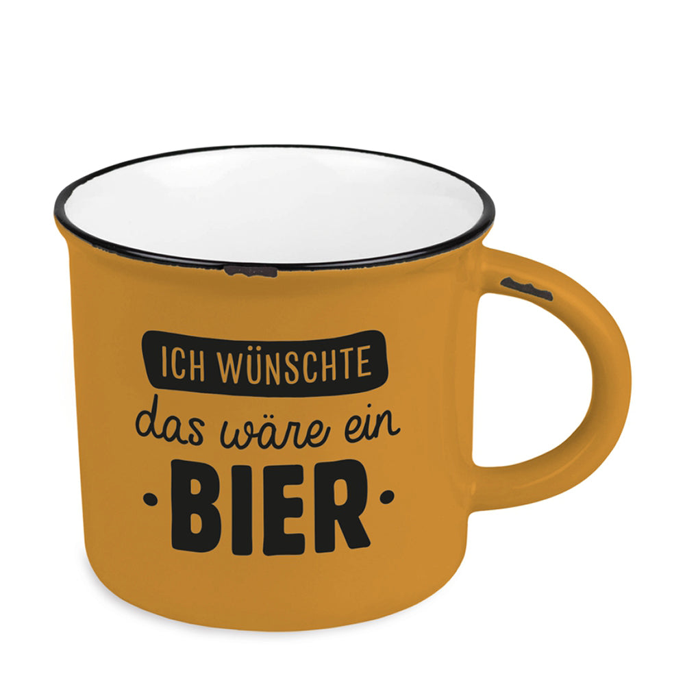 Retro Becher – Ein Hoch auf das Bier!