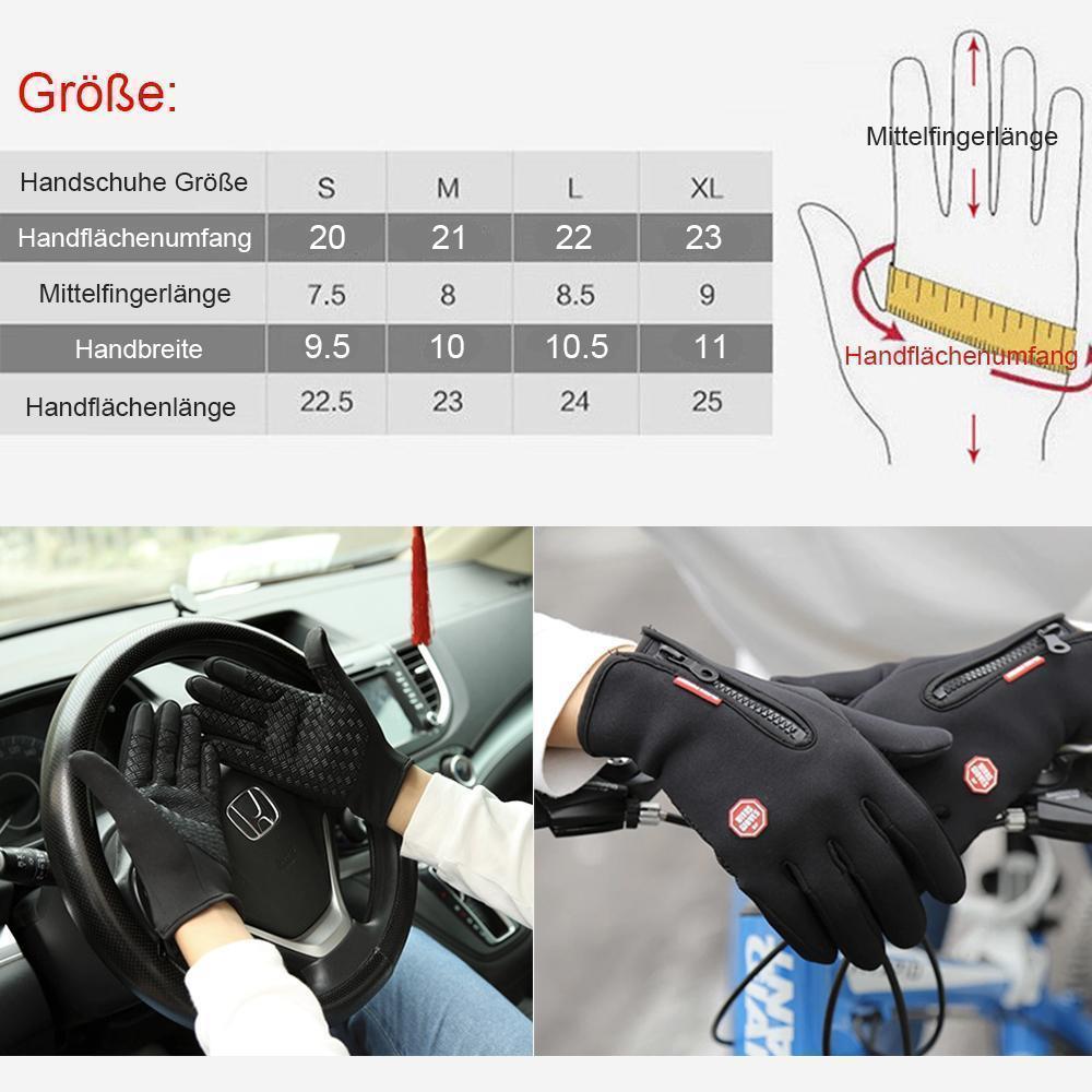 Stylische Touchscreen-Handschuhe für kalte Tage – Unisex
