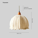 Nordische Eleganz: Verstellbare LED-Pendelleuchte in Beige