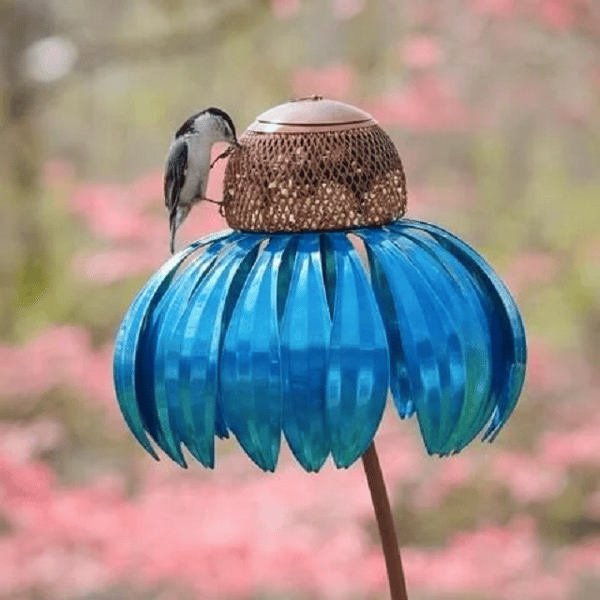 Blumen-Vogelfutterstation für den Garten – Natürliche Schönheit erleben