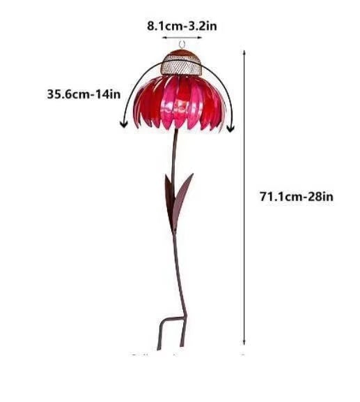 Blumen-Vogelfutterstation für den Garten – Natürliche Schönheit erleben