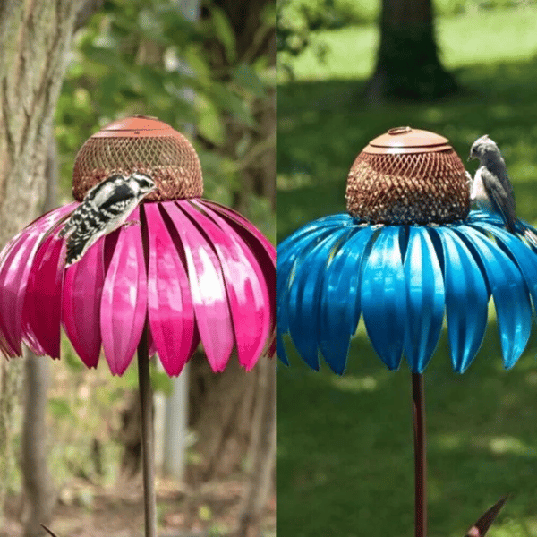 Blumen-Vogelfutterstation für den Garten – Natürliche Schönheit erleben