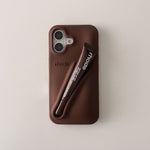 Stylische 3D Silikon Lippenstift Handyhülle für iPhone