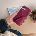 Stylische 3D Silikon Lippenstift Handyhülle für iPhone