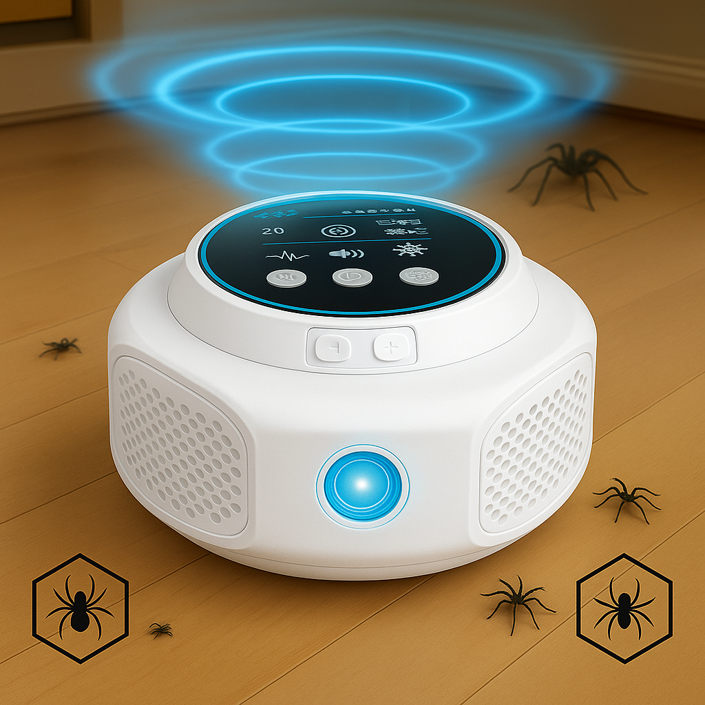 Schädlingsfreier Wohnraum mit dem Ultrasonic Spinnenabwehrgerät