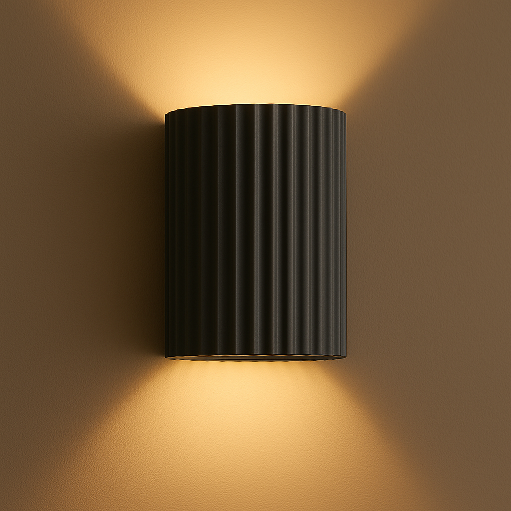 Elegante LED-Wandlampe – Minimalistische Leuchte mit sanfter Beleuchtung