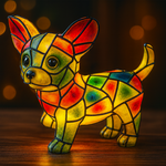 Chihuahua Magic - LED Table Lamp with Chihuahua Motif