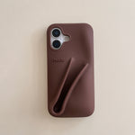Stylische 3D Silikon Lippenstift Handyhülle für iPhone