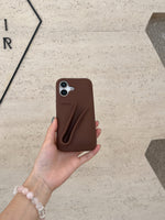 Stylische 3D Silikon Lippenstift Handyhülle für iPhone