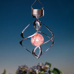 Solarbetriebene LED-Windspiele mit Farbwechsel – magische Gartenbeleuchtung
