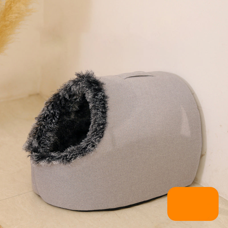 Thermal Cave Bed for Pets | Cozy Retreat