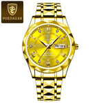 Elegante wasserdichte Herrenarmbanduhr mit Luminous-Funktion