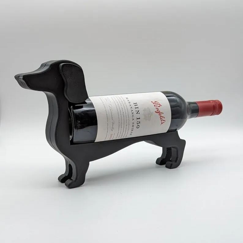 Charming Dachshund Wine Bottle Holder for Wine Lovers