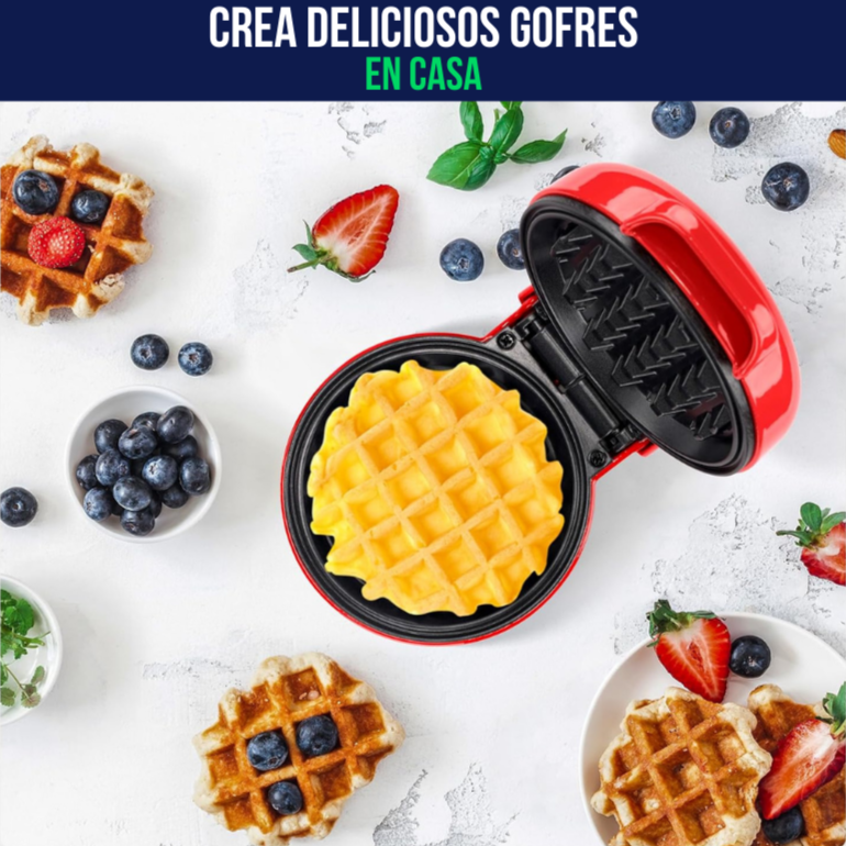 Compact Waffle Wonder Machine for Delicious Snacks