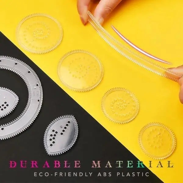 22-teiliges Spiralmesserset – Kreatives Zeichnen leicht gemacht